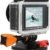 Rollei Actioncam 300 Plus - HD Video Funktion 720p, Unterwassergehäuse für bis zu 40m Wassertiefe, inkl. Schwimmgriff Bobber - schwarz - 